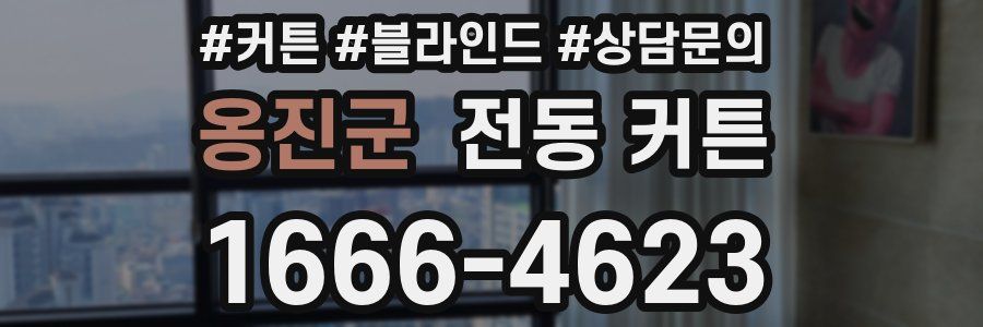 옹진군 전동 커튼