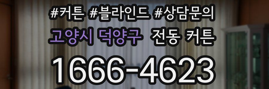 고양시 덕양구 전동 커튼