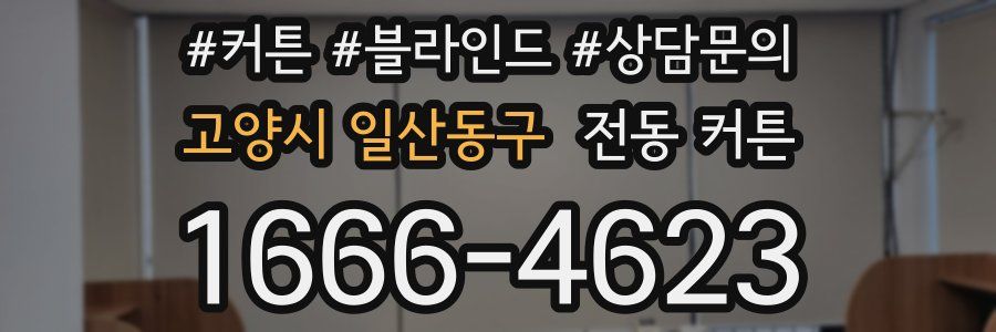 고양시 일산동구 전동 커튼