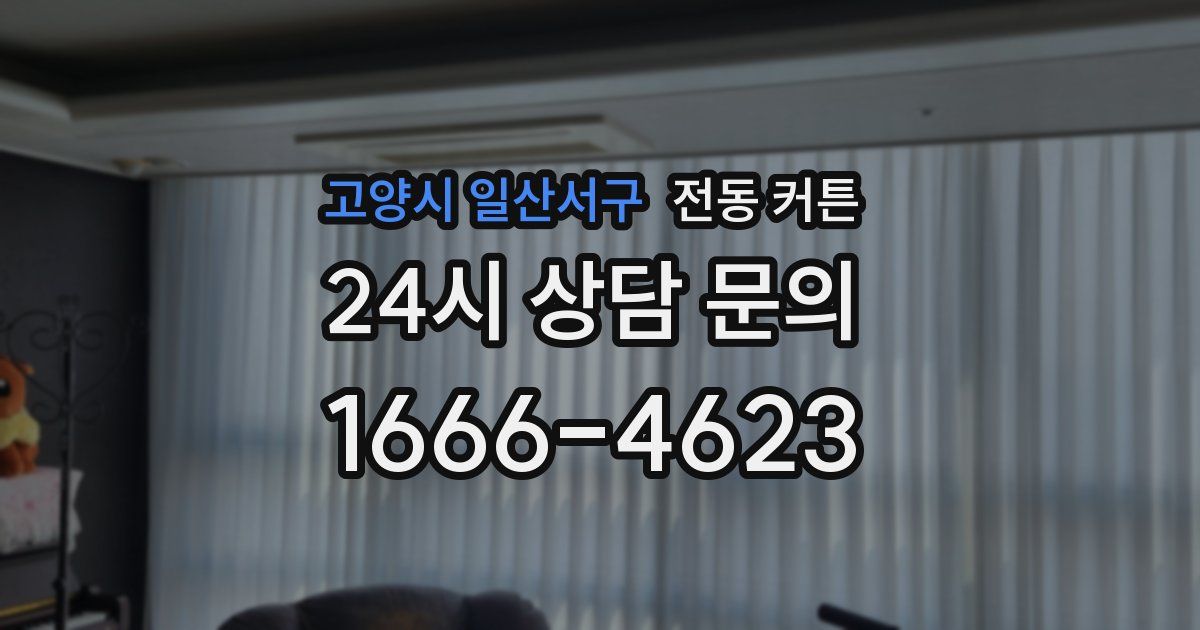 고양시 일산서구 전동 커튼