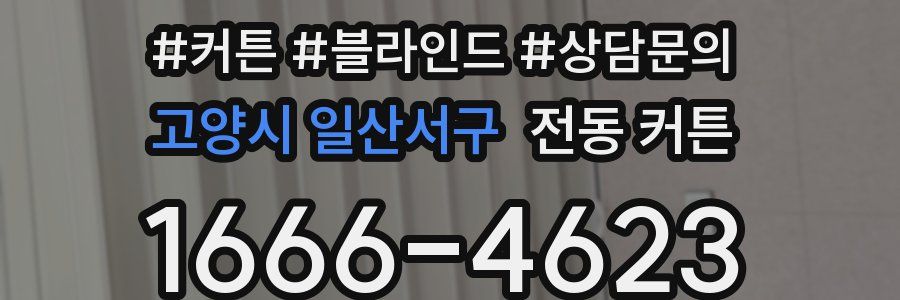 고양시 일산서구 전동 커튼