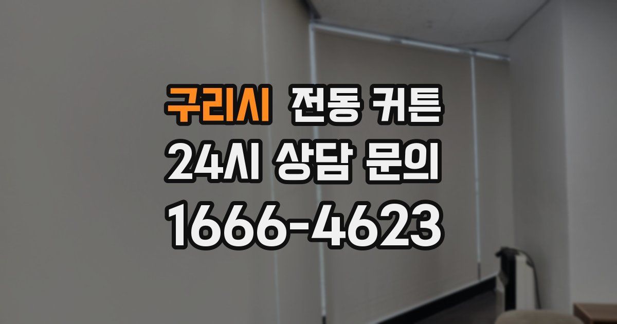 구리시 전동 커튼