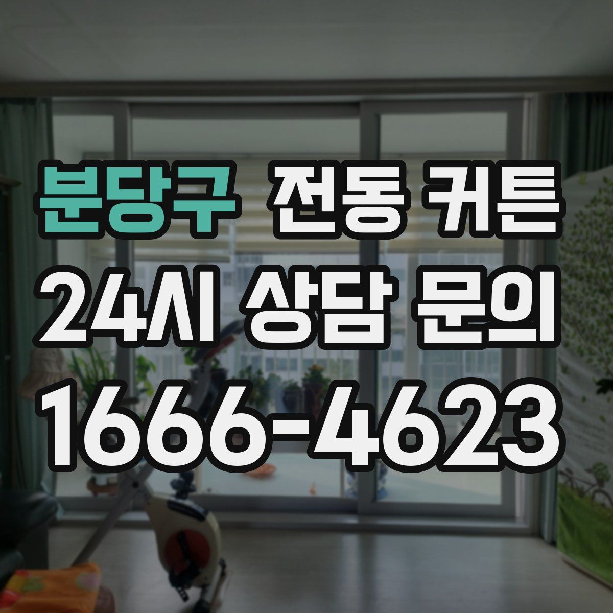 분당구 전동 커튼