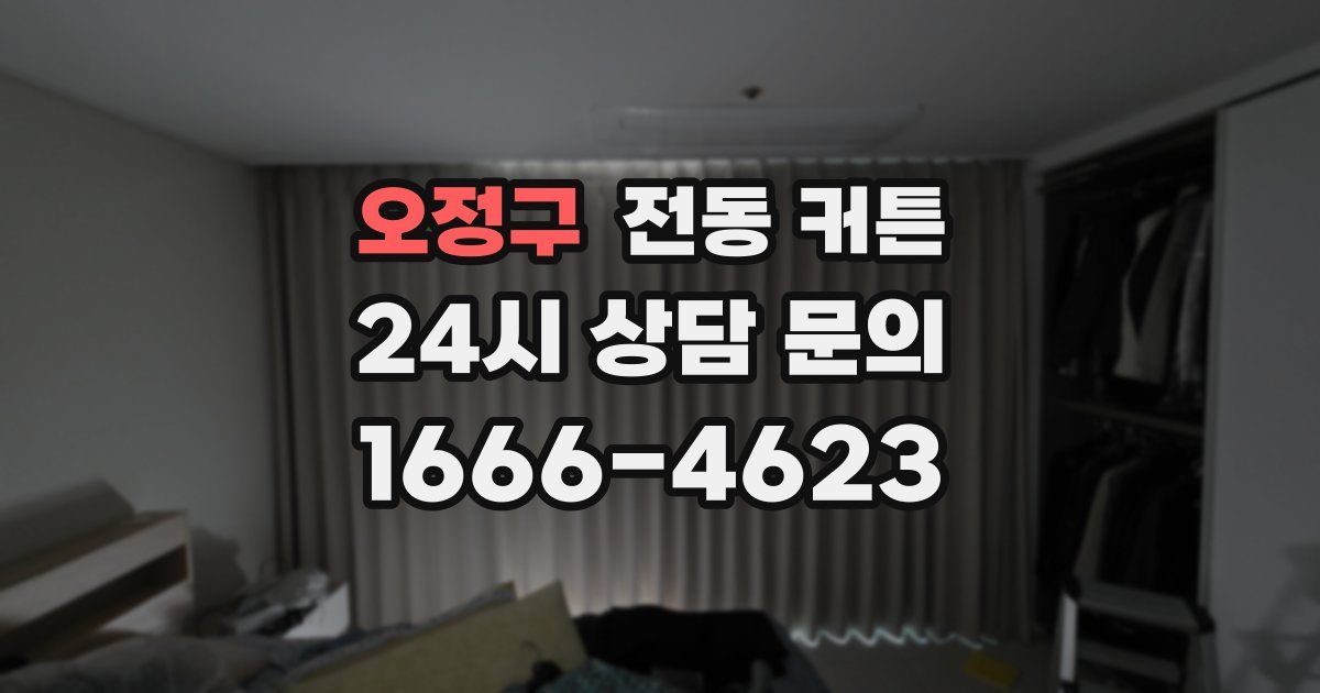 오정구 전동 커튼
