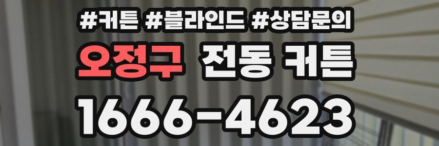 오정구 전동 커튼