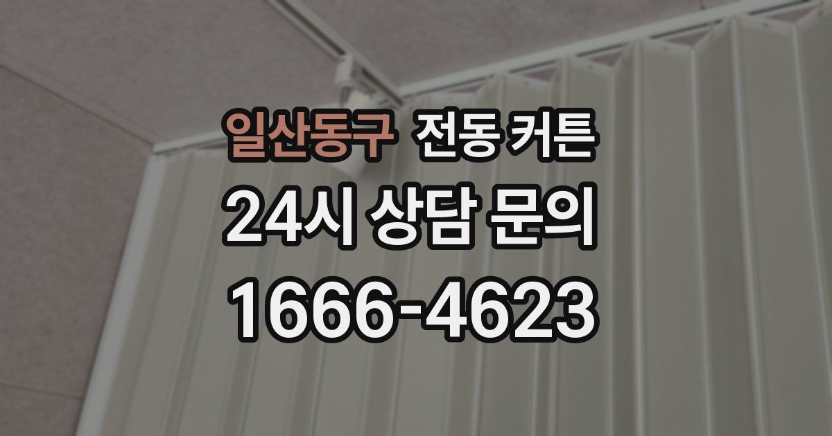일산동구 전동 커튼
