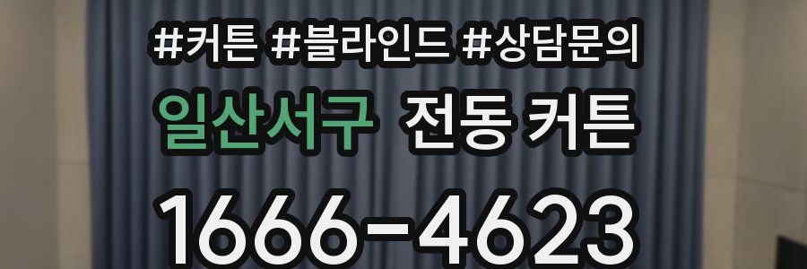 일산서구 전동 커튼