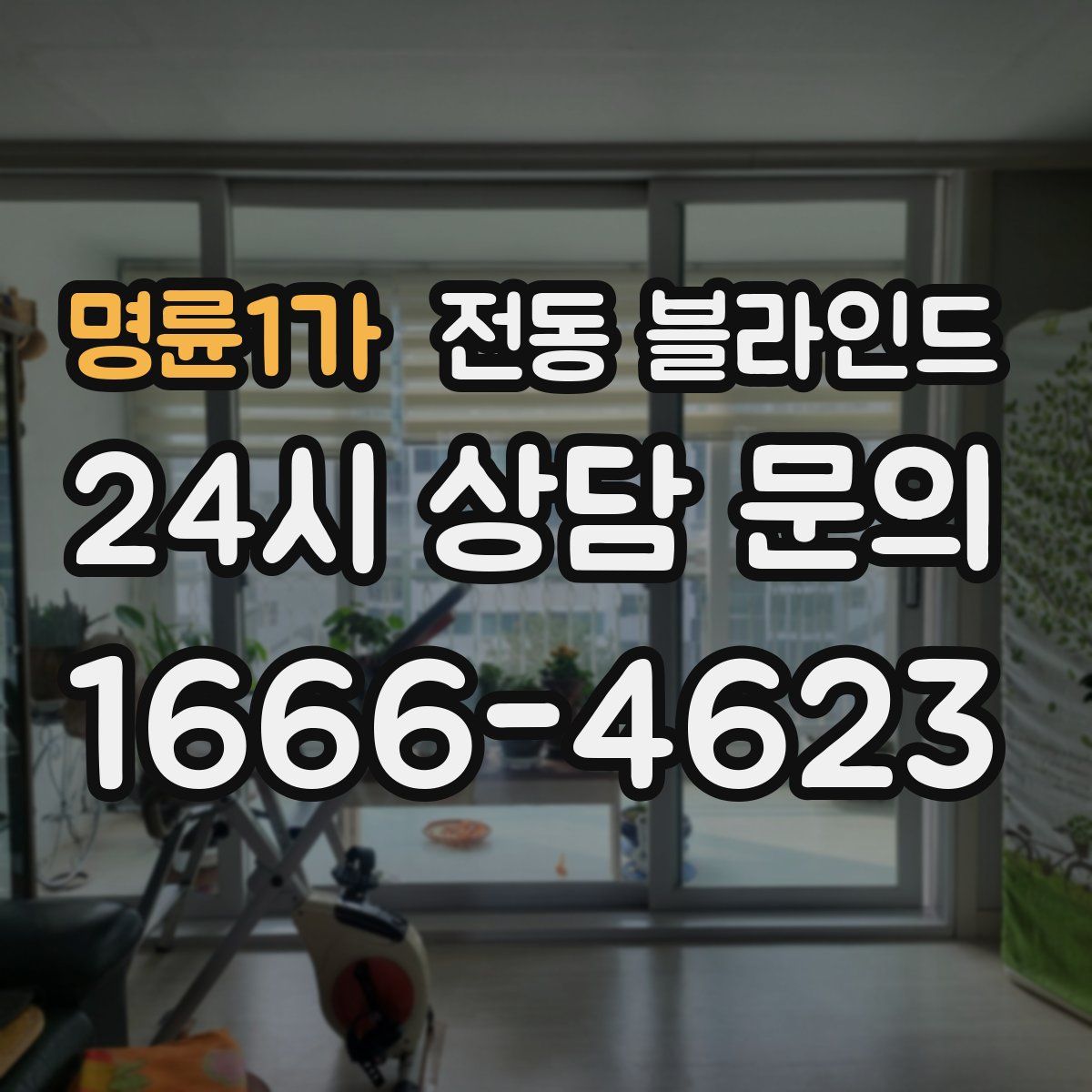 명륜1가 전동 블라인드