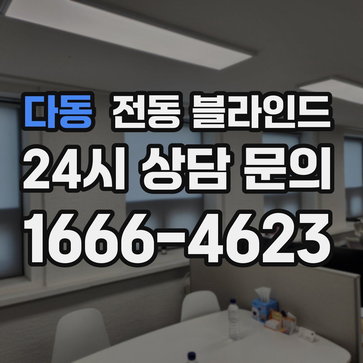 다동 전동 블라인드