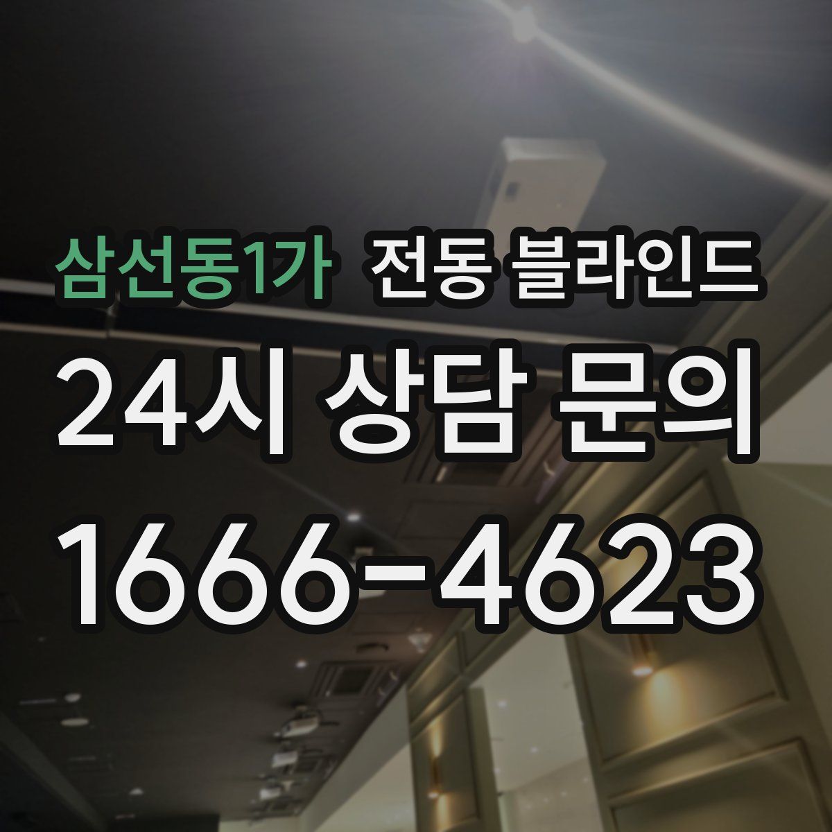 삼선동1가 전동 블라인드