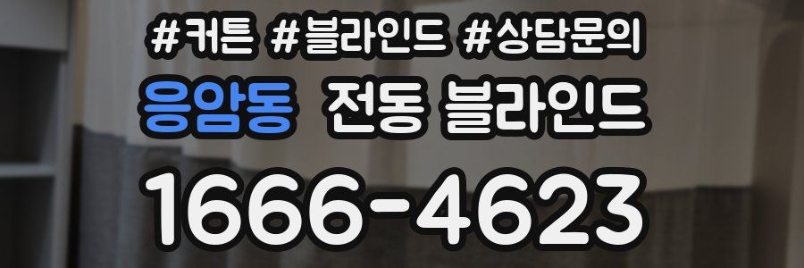응암동 전동 블라인드