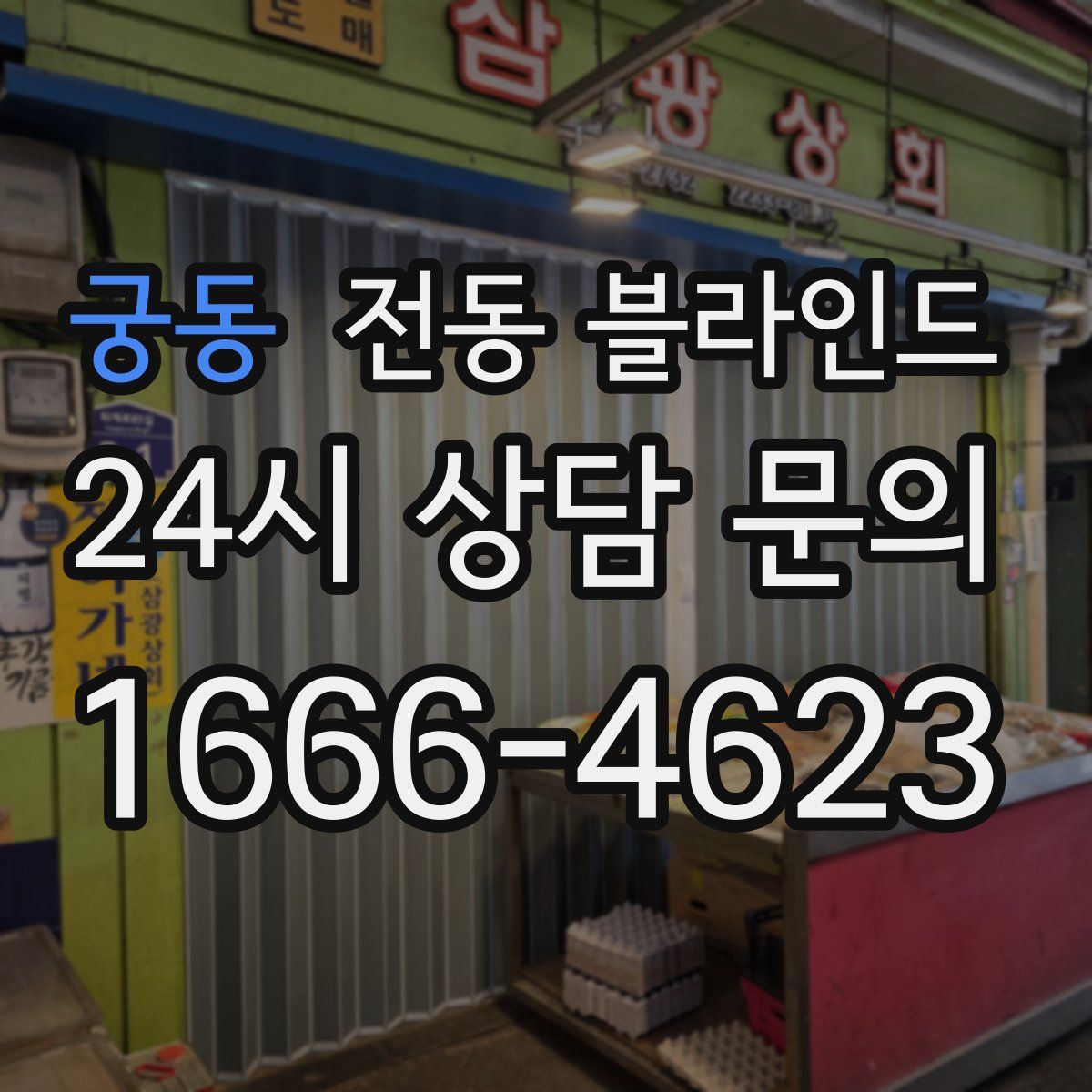 궁동 전동 블라인드