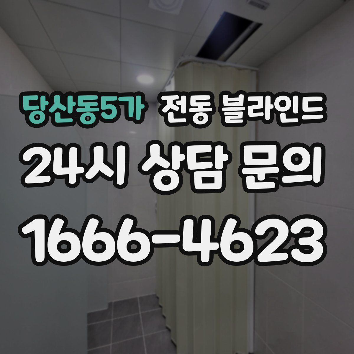 당산동5가 전동 블라인드