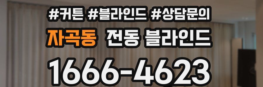 자곡동 전동 블라인드