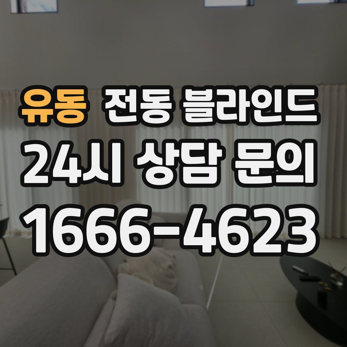 유동 전동 블라인드