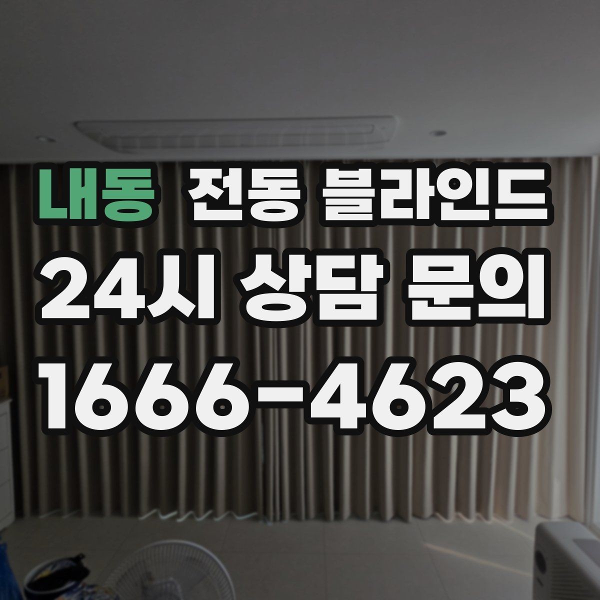 내동 전동 블라인드 햇빛과 사생활 보호를 함께 잡기
