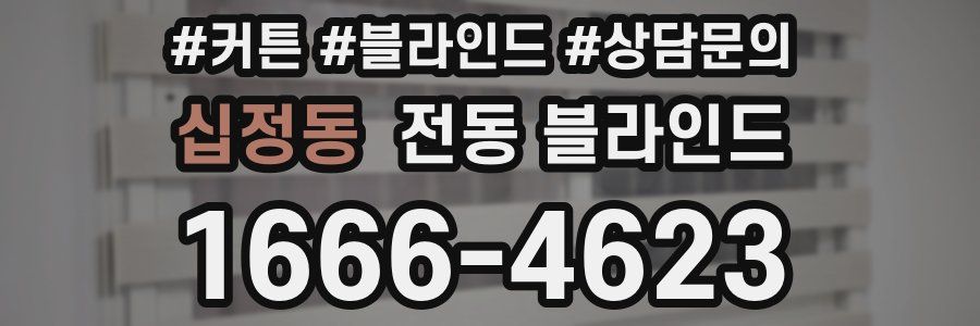 십정동 전동 블라인드