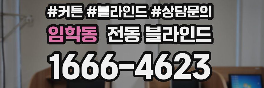 임학동 전동 블라인드