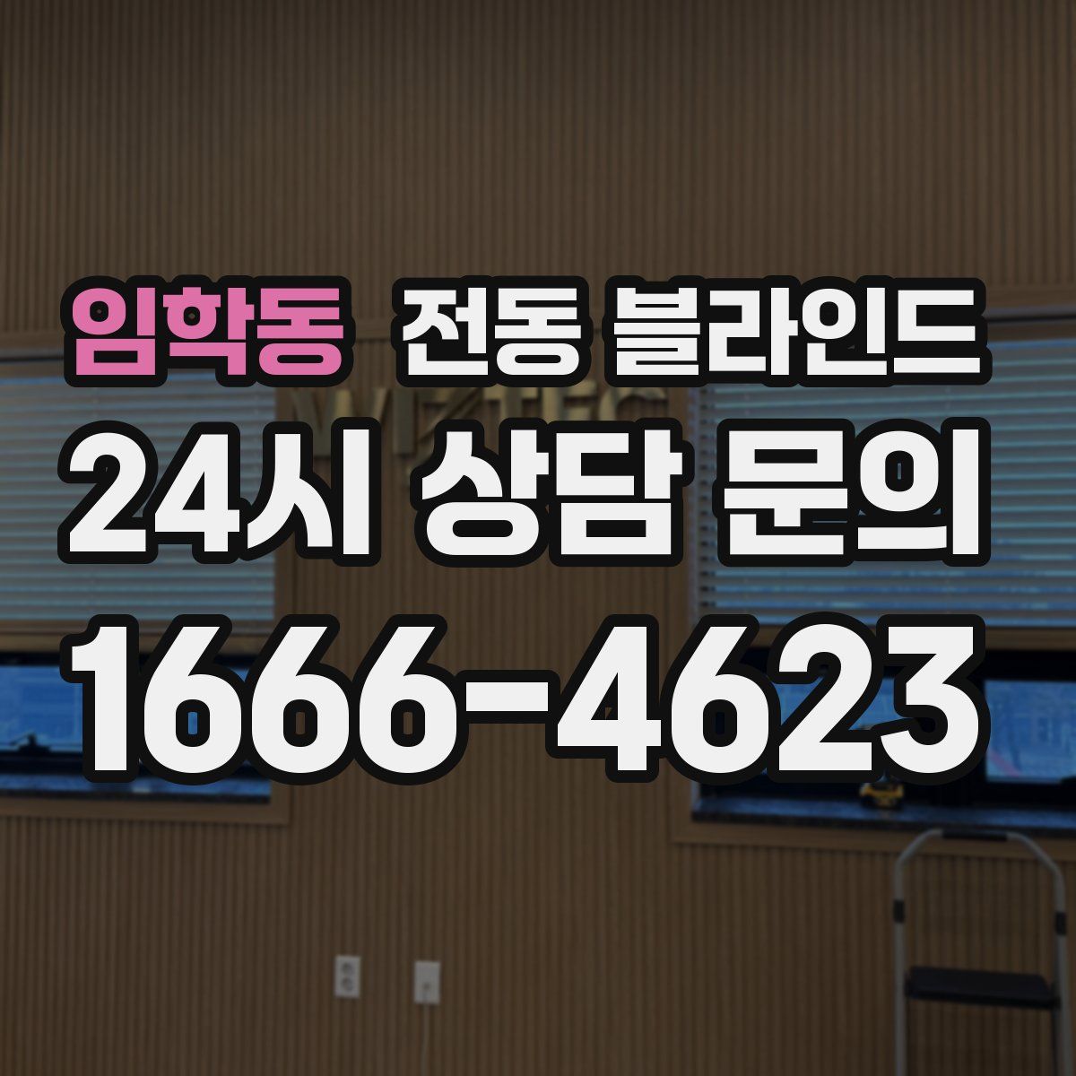 임학동 전동 블라인드