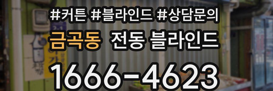금곡동 전동 블라인드