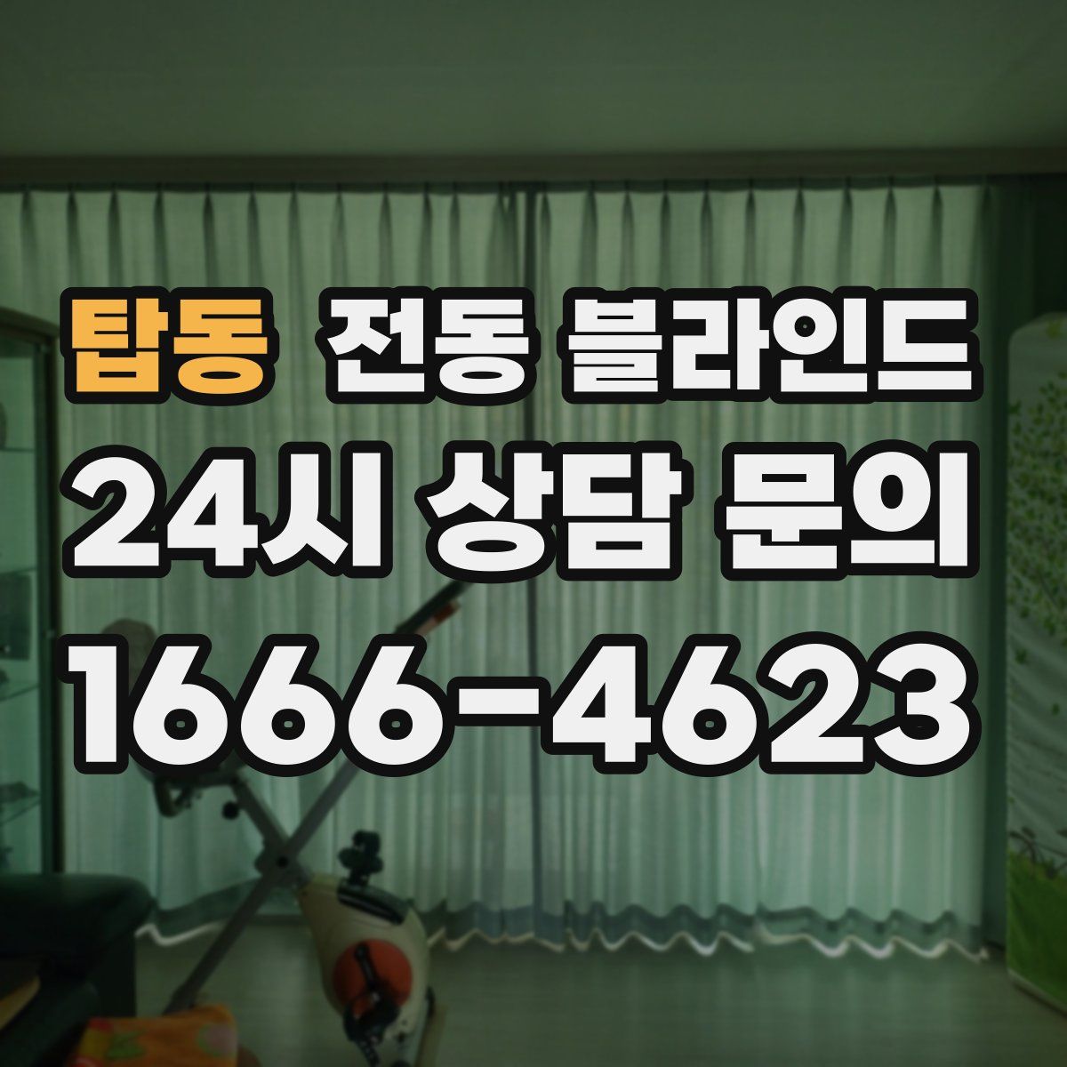 탑동 전동 블라인드