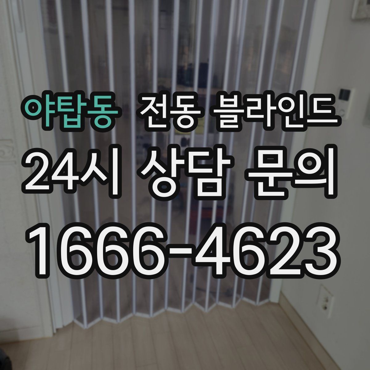야탑동 전동 블라인드