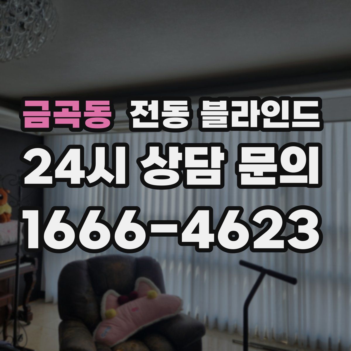 금곡동 전동 블라인드