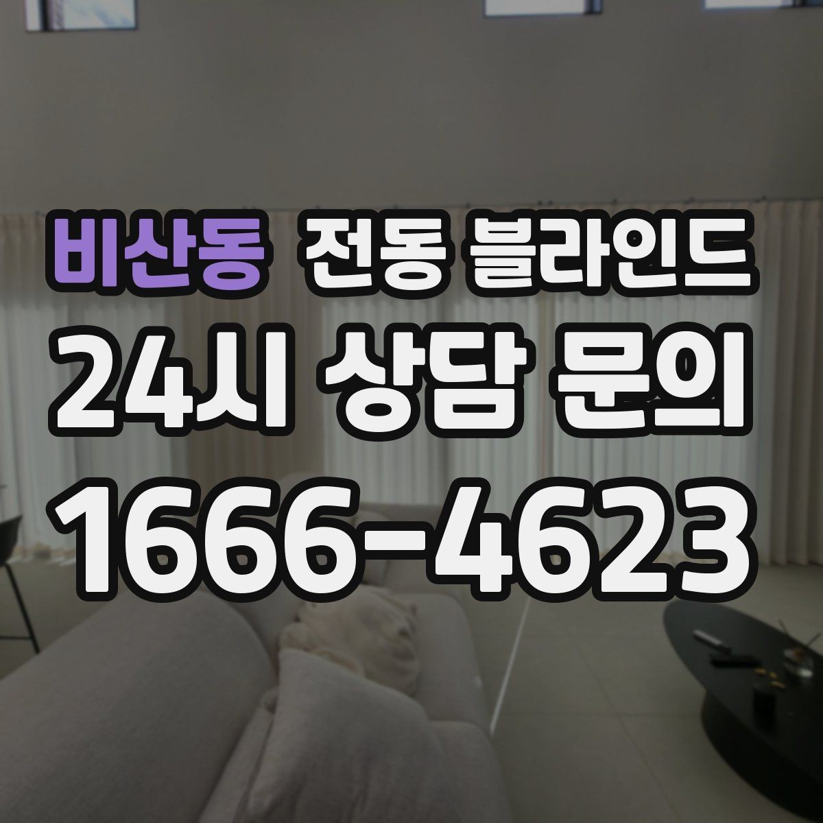 비산동 전동 블라인드 처음 고를 때 보는 부분
