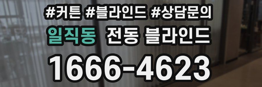 일직동 전동 블라인드