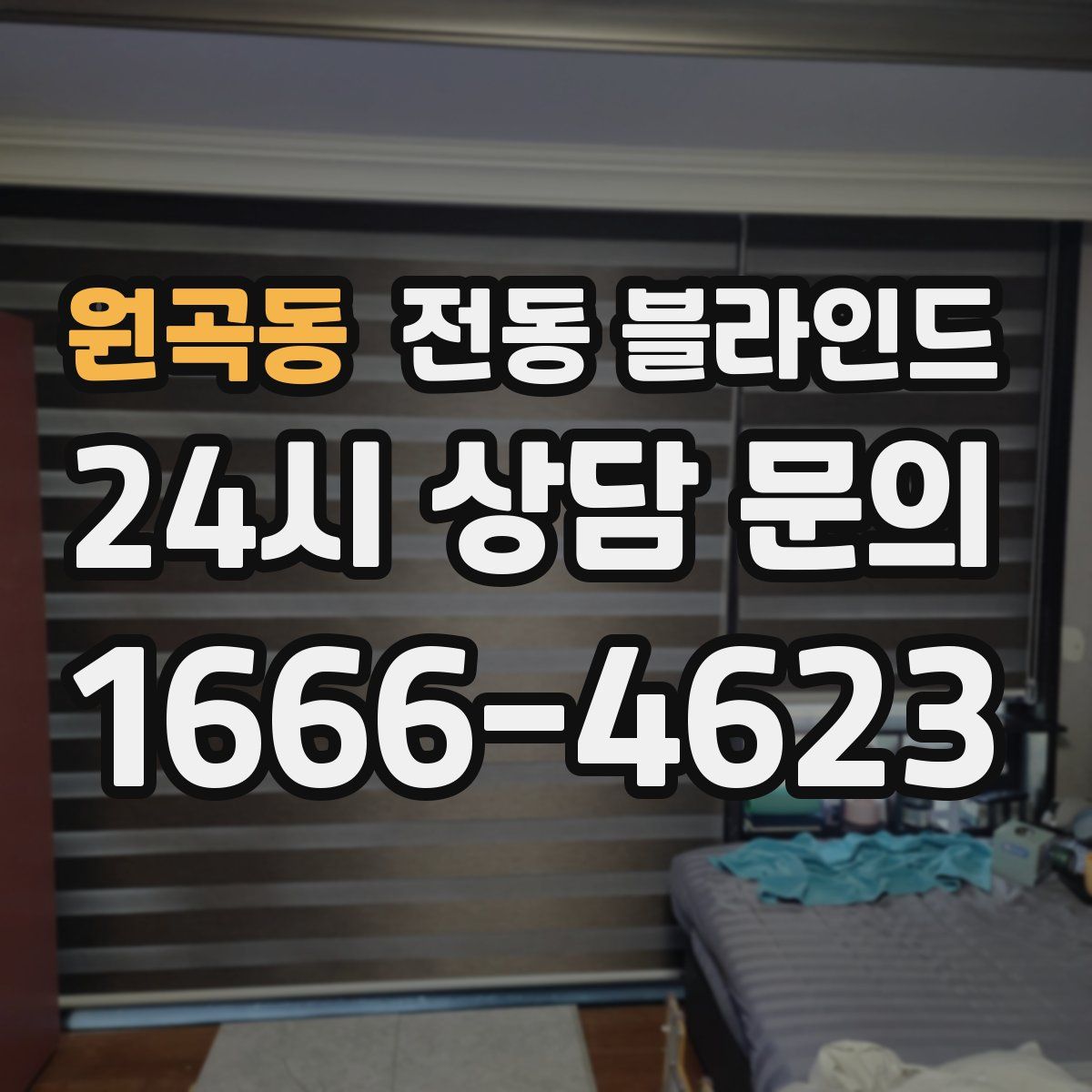원곡동 전동 블라인드
