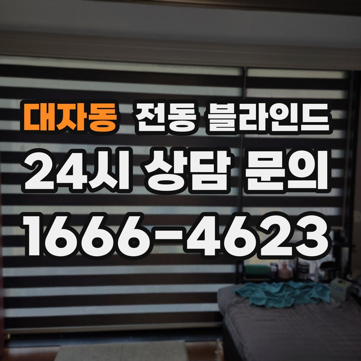 대자동 전동 블라인드