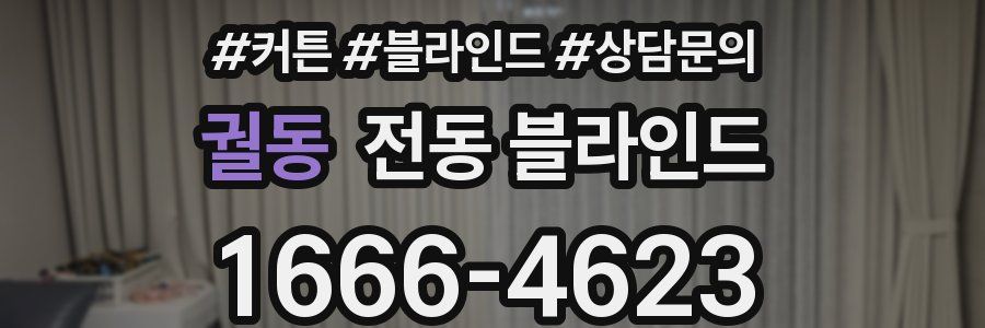 궐동 전동 블라인드