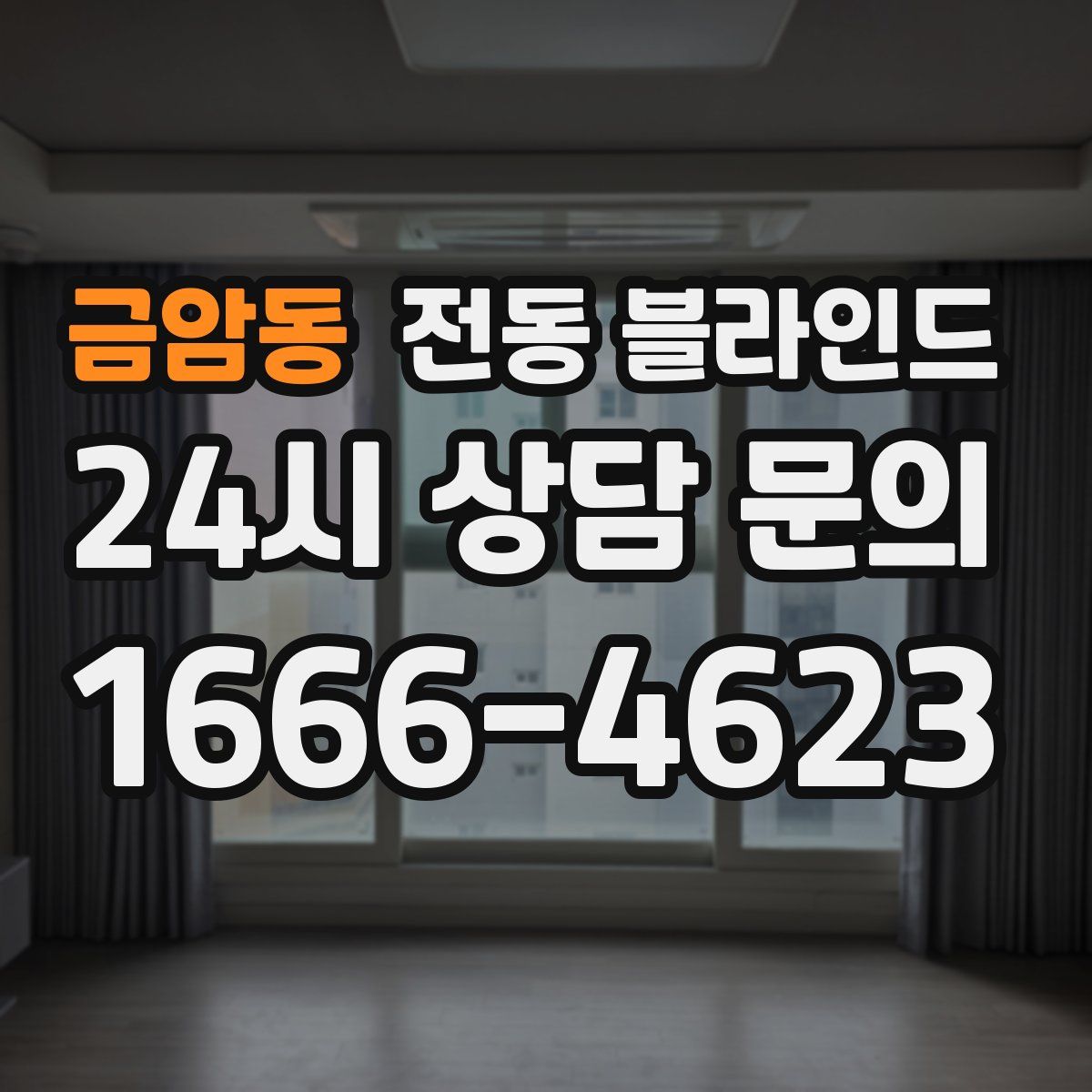 금암동 전동 블라인드