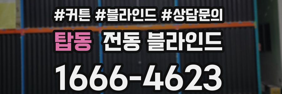 탑동 전동 블라인드