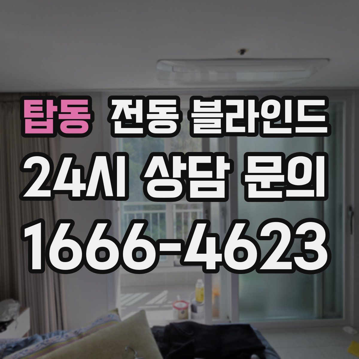 탑동 전동 블라인드