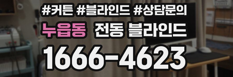 누읍동 전동 블라인드