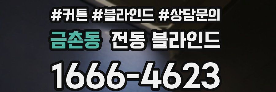 금촌동 전동 블라인드