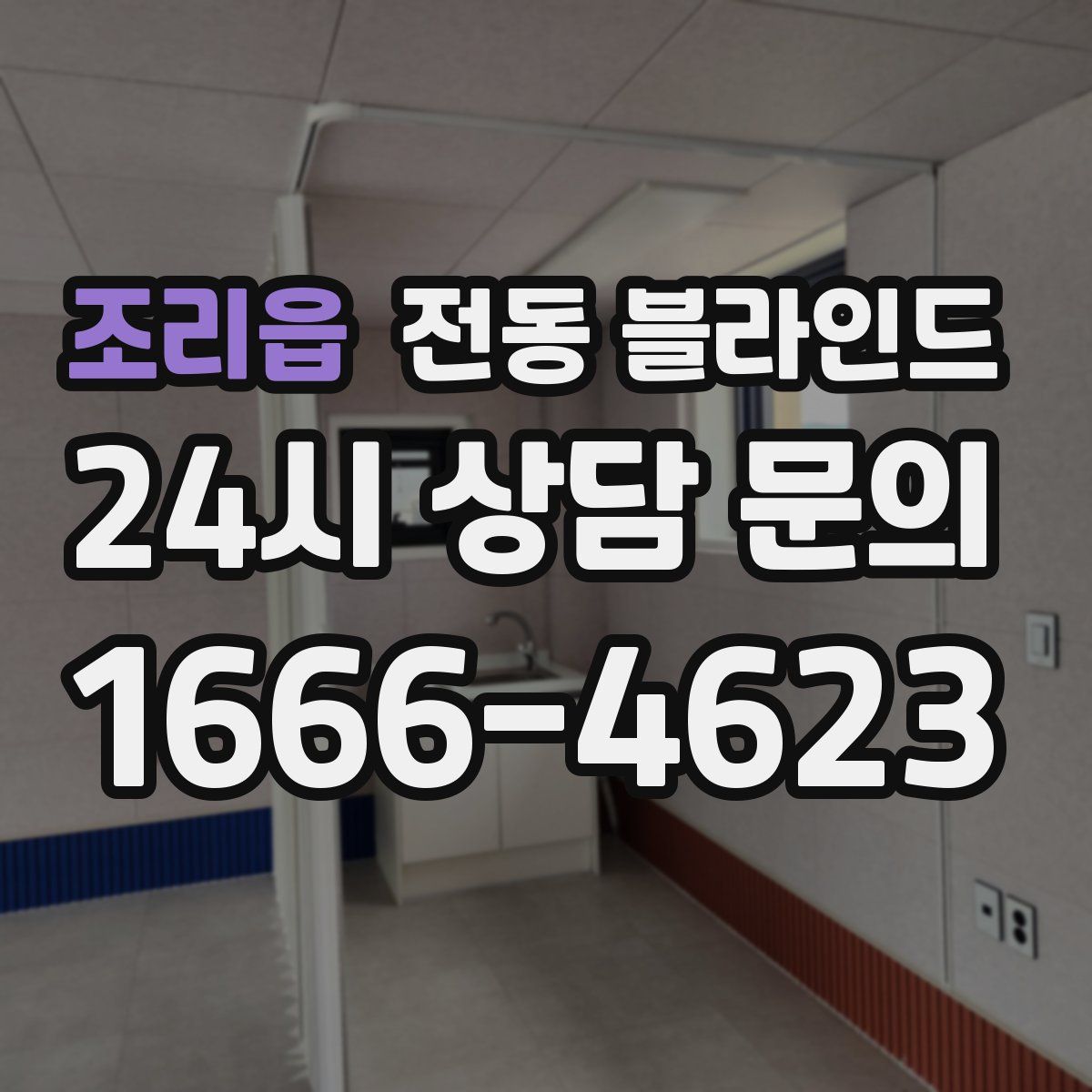 조리읍 전동 블라인드