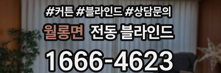 월롱면 전동 블라인드