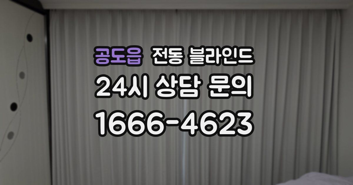 공도읍 전동 블라인드