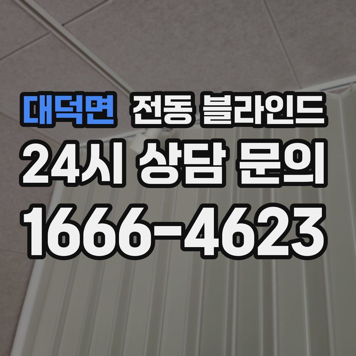 대덕면 전동 블라인드
