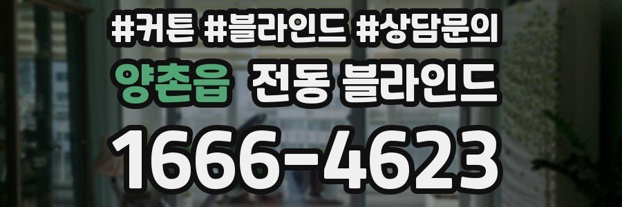 양촌읍 전동 블라인드