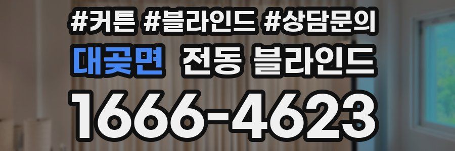 대곶면 전동 블라인드