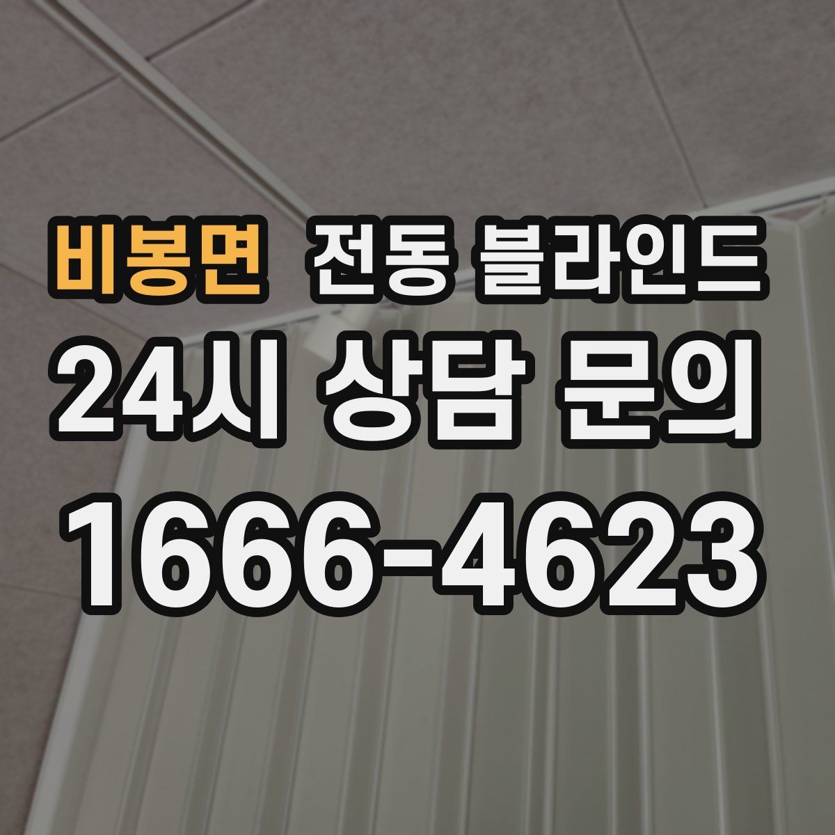 비봉면 전동 블라인드