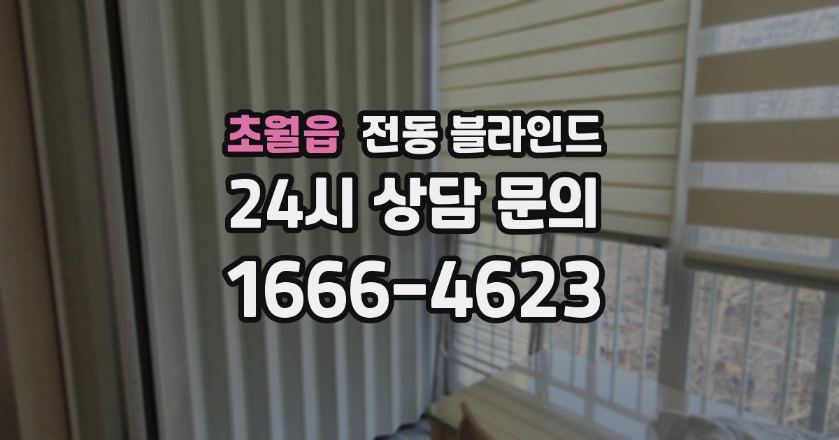 초월읍 전동 블라인드