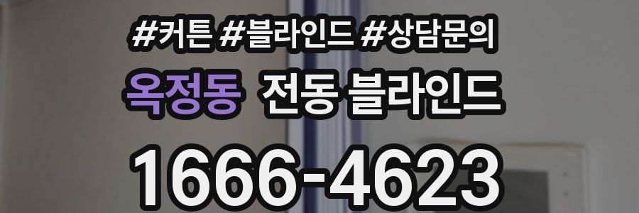 옥정동 전동 블라인드