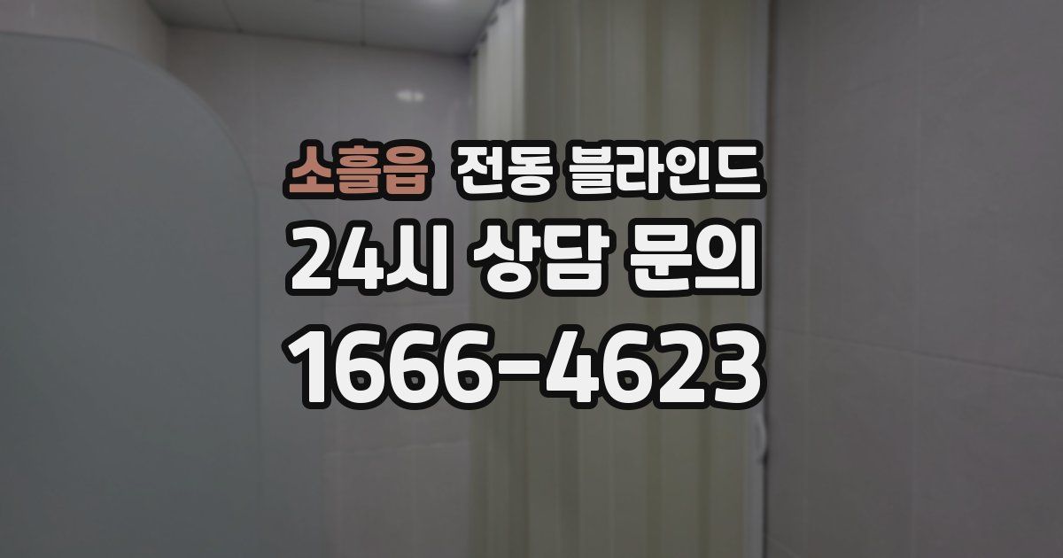 소흘읍 전동 블라인드