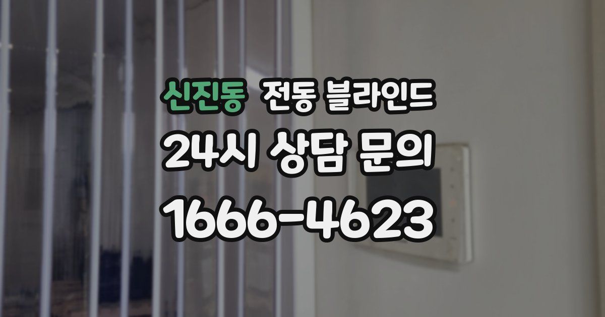 신진동 전동 블라인드