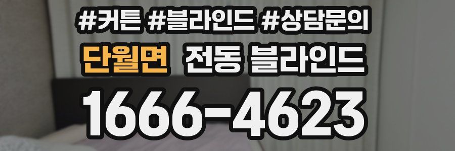 단월면 전동 블라인드