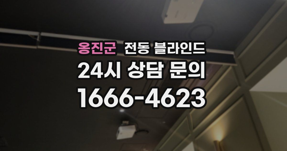 옹진군 전동 블라인드
